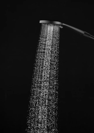 Душевая система с изливом Arrow AG3317SHMB черный